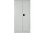 Schäfer Shop Select Materialschrank MSI 2609, Belastb. 50 kg je Boden, H 1935 mm, lichtgrau/lichtgrau