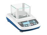 KERN & Sohn Präzisionswaage mit LCD-Display, Umschaltfunktion, Justierprogramm CAL, Wägefläche 190×180 mm, Wägebereich 6000 g, Ablesbarkeit 0,01 g