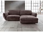 Ecksofa BETYPE "Be Type Be Chilled, Mega Sofa, Bezug: hochwertiges Anilinleder, L-Form", braun, B:280cm H:85cm T:180cm, AnilinLEDER Pallino gewachst (echtes Rindsleder) Das von südamerikanischen Rindern stammende Anilinleder wird in Fässern gefärbt. Natürliche Merkmale wie Narben, Insektenstiche und Hornstöße bleiben dem 1, 2 - 1, 4 mm starken Leder erhalten und sorgen für ein naturbelassenes Auss