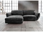 Ecksofa BETYPE "Be Type Be Chilled, Mega Sofa, Bezug: hochwertiges Anilinleder, L-Form", schwarz, B:260cm H:85cm T:180cm, AnilinLEDER Pallino gewachst (echtes Rindsleder) Das von südamerikanischen Rindern stammende Anilinleder wird in Fässern gefärbt. Natürliche Merkmale wie Narben, Insektenstiche und Hornstöße bleiben dem 1, 2 - 1, 4 mm starken Leder erhalten und sorgen für ein naturbelassenes Au