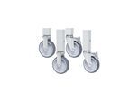 Rau Rollensatz 2 Bock- und 4 Lenkrollen (09-RS125EP-2LF-2B)