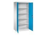 C+P Büroschrank Acurado, 1950x930x600mm, 7035/5012 ; C + P Möbelsysteme (9290-000|S10697)
