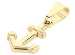 Kettenanhänger ADELIA´S "Damen Anhänger aus Edelstahl", gold, Schmuckanhänger, Damen, Edelstahl, Kettenanhänger, Ideal zum Verschenken – schlicht und stilvoll