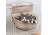 Canadian Cat Company Kuschelsack für Heizkörper braun