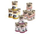 Dogs'n Tiger Dogs’n Tiger Junior Hundefutter, Nassfutter, Mixpaket Happy Puppy