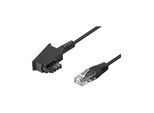 Goobay TAE-F Anschlußkabel 3m,sw,St/St 51233)