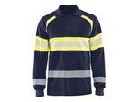 Blakläder Multinorm-Poloshirt, marineblau / gelb, Unisex-Größe: 2XL (343817268933XXL)