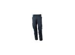 Mascot Hose mit Knietaschen, Stretchstoff Hose Größe 82C58, schwarzblau (17179-311-010-82C58)