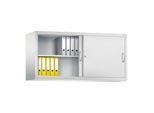 C+P Aufsatzschrank Acurado, H790xB1600xT500mm, Front Lichtgrau, Korpus Lichtgrau (2155-00) ; C + P Möbelsysteme (2155-00|S10043)