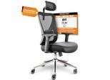 LUTIVO Alpha Bürostuhl Ergonomisch – Schwarz