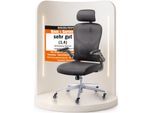 WINTONCOVE Gawain Bürostuhl Ergonomisch – Schwarz