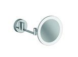 Kludi VELA R LED-Kosmetikspiegel 5899505W Vergrößerung 3-fach, Wandmontage, chrom