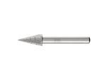 PFERD TOOLS HSS Frässtift Spitzkegelform G Ø 10x20mm Schaft-Ø 6 mm Z 3 universal mittel fein Spanbrecher (22423336)