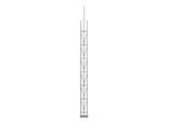 Schake Gitterrohrmast 350, verzinkt, 6 mtr. hoch (353019)