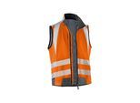 Kübler PSA Reflectiq Weste 7207 warnorange/anthrazit M ; Kübler Workwear (7207 8340-3797-M)