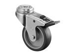 BS Rollen Apparaterolle A321.A80.075 Lenkrolle mit Totalfeststeller, Raddurchmesser 75 mm,)