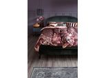 Bettwäsche "Amalia", rot (burgundy), B/L: 155cm x 220cm, 1 Stk., 1 Stk., Satin, B/L: 80cm x 80cm, 2 Stk., Satin, Obermaterial: 100% Baumwolle, SCHÖNER WOHNEN-KOLLEKTION, Bettwäsche, Bettwäsche, aus beständigerer Baumwolle