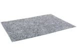 Nadelvliesteppich "MALTA", grau, B:200cm H:2,5mm L:6.000cm, Polypropylen, PRIMAFLOR-IDEEN IN TEXTIL, Teppiche, Nadelvliesteppich, Uni-Farben, strapazierfähig & pflegeleicht, Kurzflor, Nadelvlies