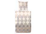 Bettwäsche PRIMERA "Edelflanell-Bettwäsche Marakesh", beige (braun), B/L: 135cm x 200cm, 1 Stk., 1 Stk., Edel-Köper-Flanell, B/L: 80cm x 80cm, 2 Stk., Edel-Köper-Flanell, Obermaterial: 100% Baumwolle, Bettwäsche, Bettwäsche, mit orientalischem Flair