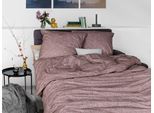 Bettwäsche IRISETTE "Mink 8835", lila (mauve), B/L: 155cm x 200cm, 1 Stk., 1 Stk., Biber, B/L: 80cm x 80cm, 2 Stk., Biber, Obermaterial: 100% Baumwolle, Bettwäsche, Bettwäsche, einzigartige kuschelig weiche Winterbettwäsche