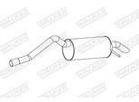 WALKER Endschalldämpfer 25228 für DACIA 200105062R
