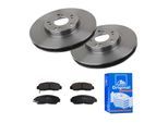 ATE Bremsensatz, Scheibenbremse 142023282 Vorderachse belüftet 300mm 25mm für HONDA