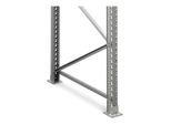 Regalwerk ARTUS-Stützrahmen HxT 6500x1100 mm pulverbeschicht. inkl. Montagemat. unmontiert (B4-23109-K)