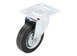 BGS Do it yourself Lenkrolle mit Anschraubsockel Ø 100 mm (80955)