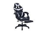 HTI-Living Gaming Stuhl Krit Eco Schwarz-Weiß