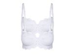 Dirndl-BH SUSA "2er Pack Dirndl BH Wiesn Zauber", Damen, Gr. 80, Cup D, weiß, Spitze, Obermaterial: 59% Polyamid PA. 37% Baumwolle CO. 4% Elasthan EL., BHs Dirndl-BH