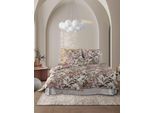 Bettwäsche IRISETTE "Wave 8528", bunt (multi), B/L: 140cm x 200cm, 1 Stk., 1 Stk., Mako-Satin, B/L: 90cm x 70cm, 2 Stk., Mako-Satin, Obermaterial: 100% Baumwolle, Bettwäsche, Bettwäsche, anschmiegsam und atmungsaktiv, Ganzjahresqualität
