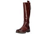 Stiefel GABOR COMFORT "Gabor Comfort Stiefel Nappaleder", Damen, Gr. 40, braun (dunkelbraun), Nappaleder, Schuhe Stiefel