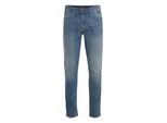 5-Pocket-Jeans BLEND "5-Pocket-Hose BHTwister", Herren, Gr. 38, Länge 34, blau (denim light blau), Obermaterial: 98% Baumwolle CO. 2% Elasthan EL., Hosen 5-Pocket-Jeans