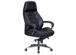 AMSTYLE Designer Bürostuhl SPM1.435 Schwarz