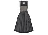Dirndl NÜBLER "Dirndl midi Grace", Damen, Gr. 38, EURO, schwarz, Obermaterial: 100% Polyester PES., Kleider