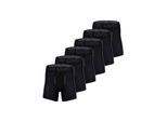 Boxershorts UNDER ARMOUR "Boxershort UA PERFORMANCE TECH - SOLID 6 IN 6PK 6er Pack", Herren, Gr. 4XL, schwarz, Obermaterial: 90% Polyester Pol. recyc.. 10% Elasthan EL., Unterhosen