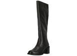 Stiefel CLARKS "Chamberly High", Damen, Gr. 36, schwarz, Leder, Schuhe Stiefel, für elegante Alltags- und Abendlooks