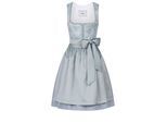 Dirndl NÜBLER "Dirndl mini Fabrizia", Damen, Gr. 38, EURO, grün, Obermaterial: 100% Baumwolle CO., Kleider