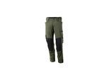 Mascot Hose mit Knietaschen, Stretchstoff Hose Größe 90C60, moosgrün (17179-311-33-90C60)