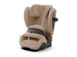 cybex Gold Kinderautositz Pallas G3 Plus, Beige, Textil, 59.5x81x40.5 cm, ECE R 129 i-Size, abnehmbarer und waschbarer Bezug, optimaler Aufprallschutz, schnell leicht im Auto montierbar, Seitenaufprallschutz, Isofix-Befestigung, Baby on Tour, Kindersitze, Kindersitze I-Size 76-150cm