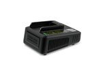 Kärcher 2.445-010.0 Schnellladegerät Battery Power 18 V aus Kunststoff mit LED-Anzeige und Lüfter, für Kärcher-Akkus Kärcher Battery Power 18 V 2.445-010.0 (2.445-032.0)