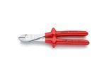 KNIPEX 74 07 250 Kraft-Seitenschneider tauchisoliert, VDE-geprüft verchromt 250 mm)