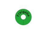 Eichner PVC-Anhänger FREIGABE, grüner Grund, r (9219-01038)