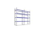Bito Paletten-Komplettregal-Set P2 mit 4 Ebenen H5500xT1100xL28400 mm 600 kg, unmontiert enzianblau (42250)