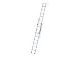 MUNK Aluminium-Schiebeleiter 2-teilig 2 x 8 Sprossen (020208)