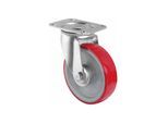 CASCOO Lenkrolle ø 125 mm Serie N2U6 Rollenlager (SBP35W0125N2U6R1W)