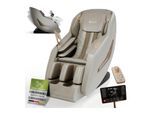 Juskys Massagesessel Paros mit Zero Gravity, Shiatsu, SL-Track & Wärmefunktion – Beige