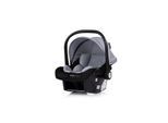 Chipolino Babyschale Amore i-Size Gruppe 0+ (0 - 13 kg) Kissen Griff verstellbar hellgrau