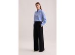 Culotte SEIDENSTICKER, Damen, Gr. 40, Normalgrößen, schwarz, 71% Viskose, 24% Polyester, 3% Baumwolle, 2% Elasthan, unifarben, Hosen Culotte