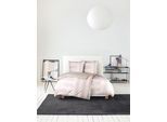 Wendebettwäsche ESPRIT "Greta", rosa, B/L: 155cm x 220cm, 1 Stk., 1 Stk., Renforcé, B/L: 80cm x 80cm, 2 Stk., Renforcé, 100% Baumwolle, Bettwäsche, Wendebettwäsche, aus reiner Baumwolle und mit effekvoller Paspel